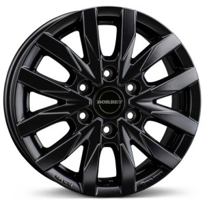 Janta aliaj Borbet CW6 6.5x16" 6x130 ET62 BM - Black Matt