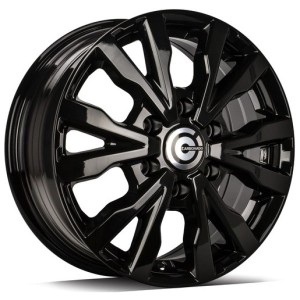 Janta aliaj Carbonado Hero 6.5x16" 6x130 ET54 BG - Black Glossy