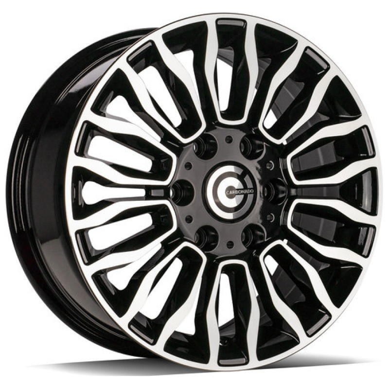 Janta aliaj Carbonado Might 7.0x16" 6x130 ET50 BFP - Black Front Polished
