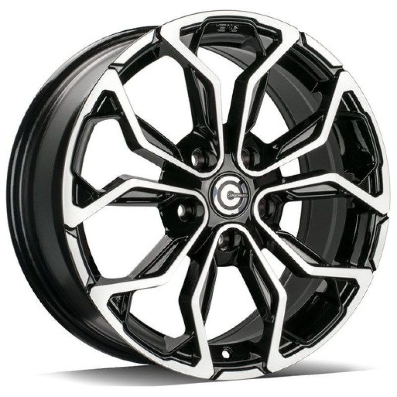 Janta aliaj Carbonado Explode 7.0x17" 4x100 ET37 BFP - Black Front Polished