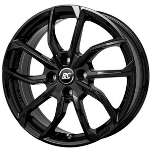 Janta aliaj RC-DESIGN RC34 6.5x17" 4x100 ET49 SG - Schwarz Lackiert