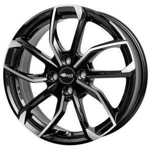 Janta aliaj RC-DESIGN RC34 6.5x17" 4x100 ET43 SGVP - Schwarz Front-Poliert