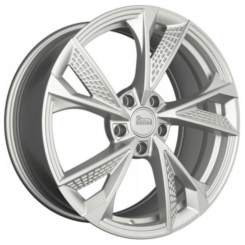 Janta aliaj MAM Leichtmetallräder RS6 7.5x17" 5x100 ET35 SL -  Silver Painted