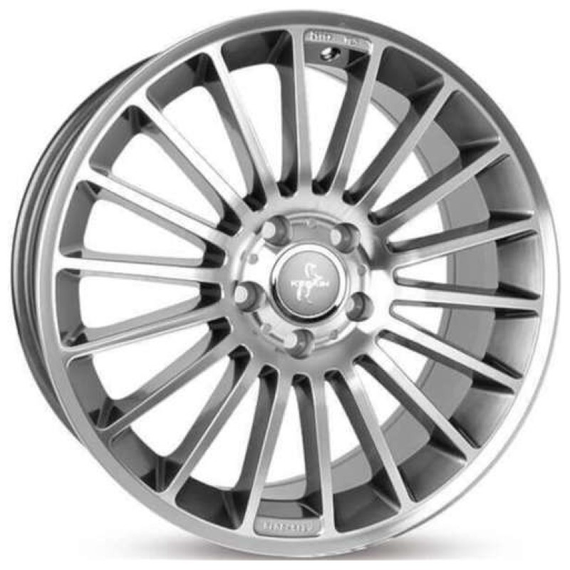 Janta aliaj Keskin Tuning KT15 7.0x17" 5x108 ET48 PFP - Palladium front polish