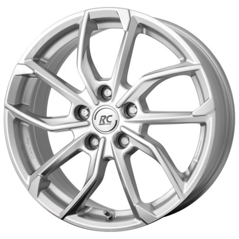 Janta aliaj RC-DESIGN RC34 7.0x17" 5x108 ET42 KS - Kristallsilber Lackiert