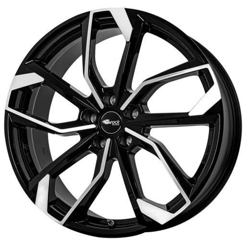 Janta aliaj RC-DESIGN RC34 7.0x17" 5x108 ET40.5 SGVP - Schwarz Front-Poliert