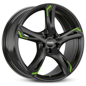 Janta aliaj Ronal R62 7.5x17" 5x108 ET45 JB - Jetblack