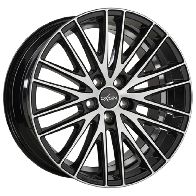 Janta aliaj Oxigin 19 Oxspoke 7.5x17" 5x112 ET45 BFP - black full polish