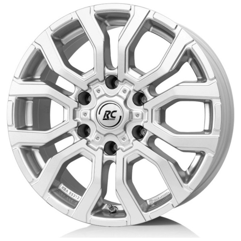 Janta aliaj RC-DESIGN RC35 6.5x17" 6x120 ET50 KS - Kristallsilber Lackiert
