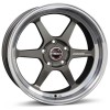 Janta aliaj Borbet DB8GT 8.5x18" 5x100 ET30 GRP - Graphite rim polished