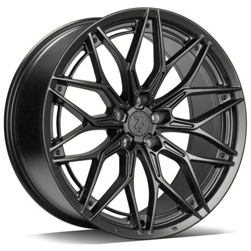 Janta aliaj seventy9 SCF-R 8.0x18" 5x108 ET40 HBM - Half Black Matt