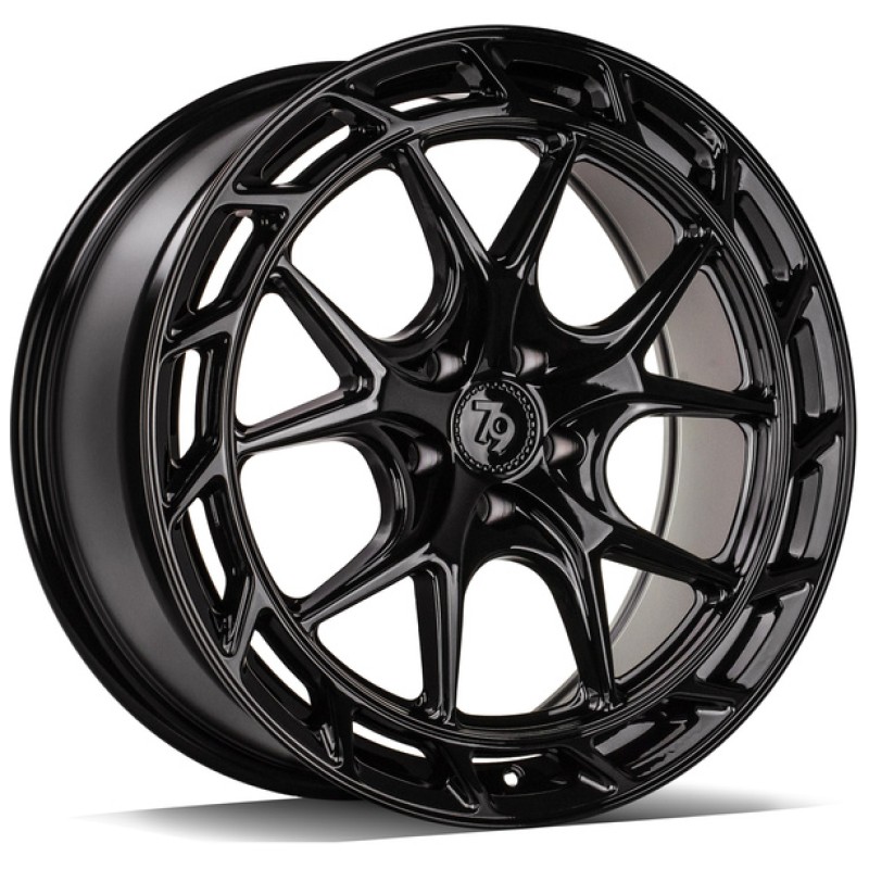 Janta aliaj seventy9 SCF-W 8.0x18" 5x108 ET45 BG - Black Glossy