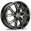 Janta aliaj Carbonado Hit 8.0x18" 5x108 ET45 BFP - Black Front Polished