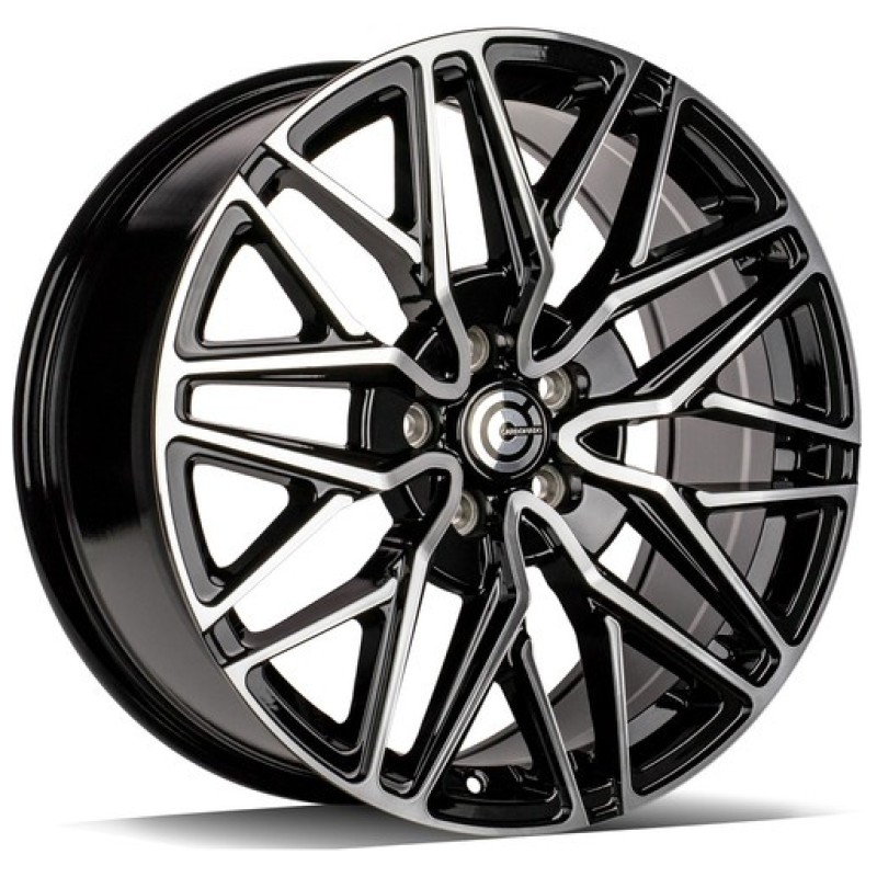 Janta aliaj Carbonado Idaho 8.0x18" 5x108 ET45 BFP - Black Front Polished