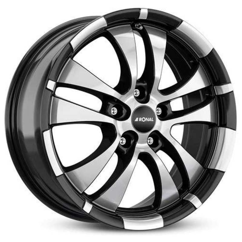 Janta aliaj Ronal R59 7.5x18" 5x108 ET40 JBF - Jetblack-Frontkopiert