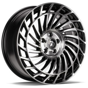 Janta aliaj seventy9 SCF-K 8.0x18" 5x112 ET45 BFP - Black Front Polished