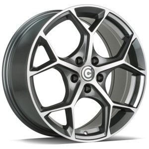 Janta aliaj Carbonado Fancy 8.0x18" 5x112 ET40 AFP - Anthracite Front Polished