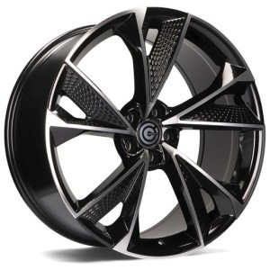 Janta aliaj Carbonado Luxury 8.0x18" 5x112 ET45 BFP - Black Front Polished
