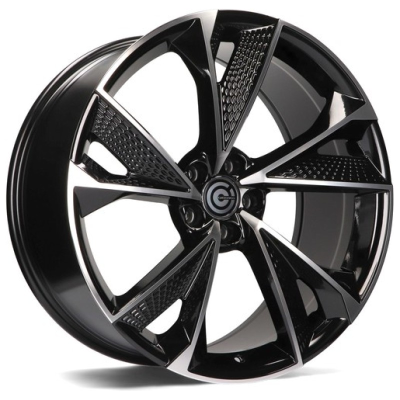 Janta aliaj Carbonado Luxury 8.0x18" 5x112 ET45 BFP - Black Front Polished