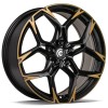 Janta aliaj Carbonado Monster 8.0x18" 5x112 ET40 MBCF - Black Half Matt with Cooper Front