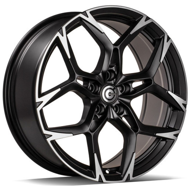 Janta aliaj Carbonado Monster 8.0x18" 5x112 ET40 MBFP - Matt Black Front Polished