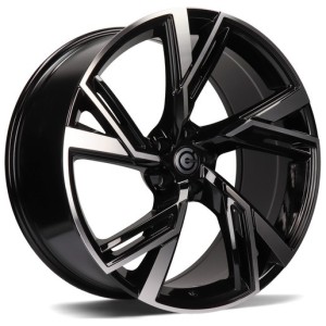 Janta aliaj Carbonado Rich 8.0x18" 5x112 ET45 BFP - Black Front Polished