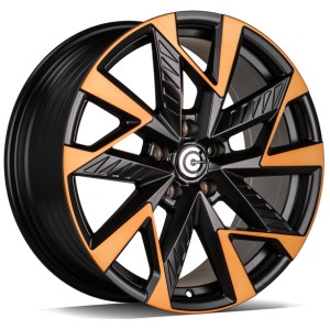 Janta aliaj Carbonado Trick 8.0x18" 5x112 ET40 MBCF - Half Black Matt Cooper Front