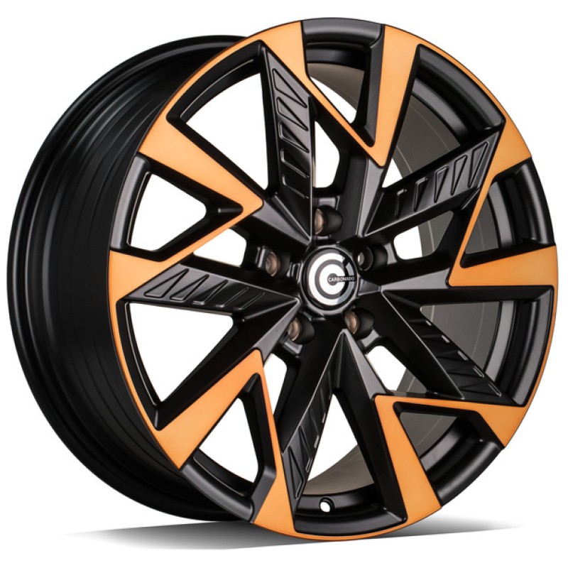 Janta aliaj Carbonado Trick 8.0x18" 5x112 ET40 MBCF - Half Black Matt Cooper Front