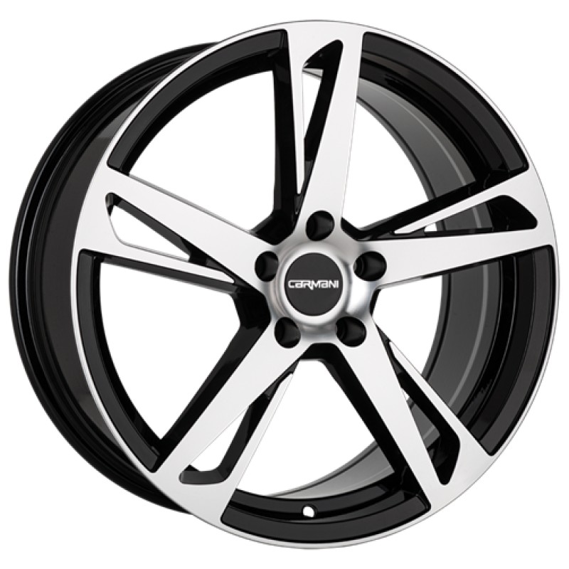 Janta aliaj Carmani 16 Anton 8.0x18" 5x112 ET43 BP - Black polished