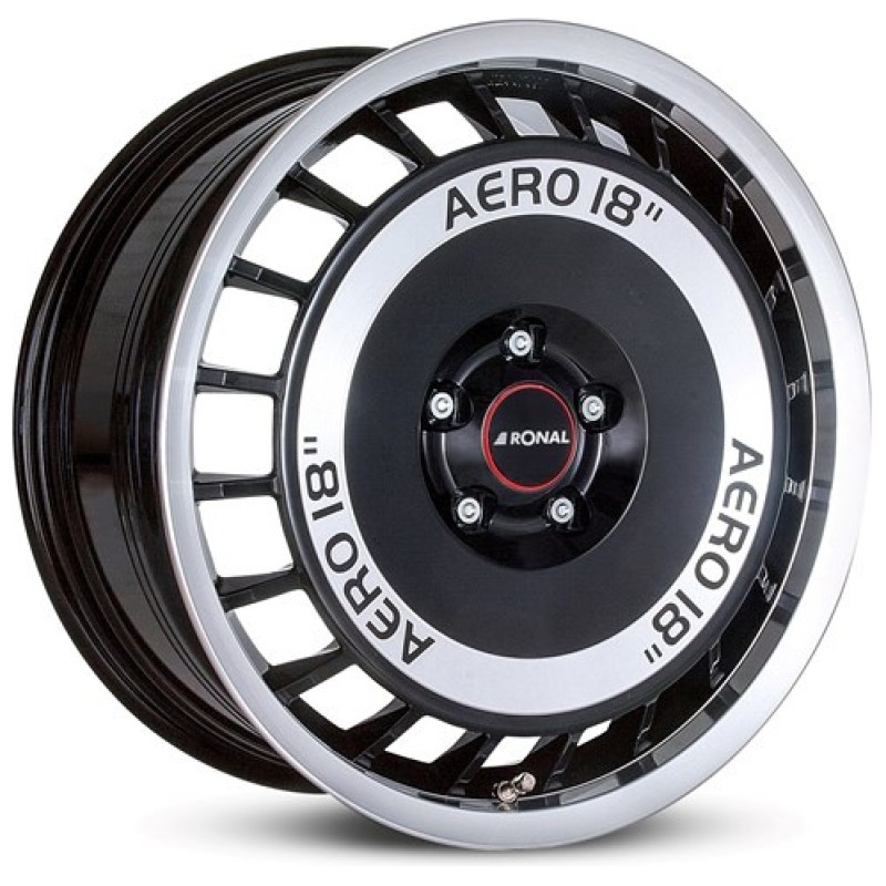 Janta aliaj Ronal R50 8.0x18" 5x112 ET35 B - Schwarz-Frontkopiert