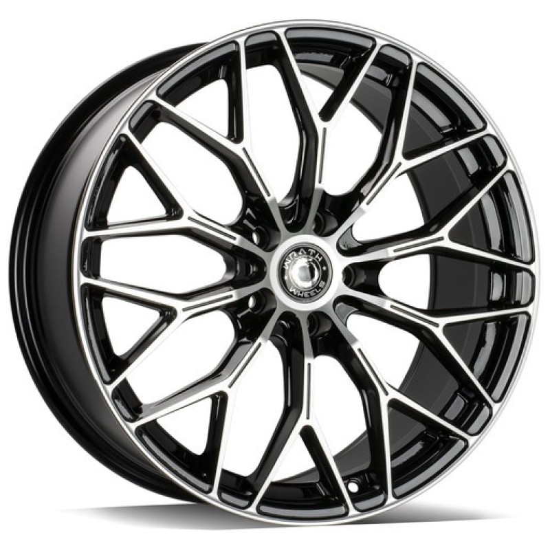 Janta aliaj Wrath Wheels WF-16 8.0x18" 5x112 ET38 BP - Black polished