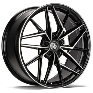 Janta aliaj seventy9 SCF-I 8.0x18" 5x120 ET30 BFP - Black Front Polished