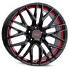 Janta aliaj MAM Leichtmetallräder RS4 8.0x18" 5x120 ET35 BPRI - Black Painted Red Inside