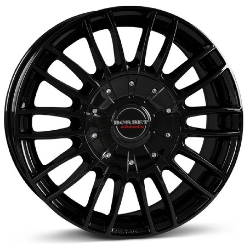 Janta aliaj Borbet CW3 7.5x18" 5x127 ET35 BG - Black Glossy