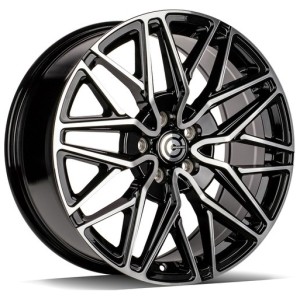 Janta aliaj Carbonado Idaho 8.0x18" 5x160 ET50 BFP - Black Front Polished