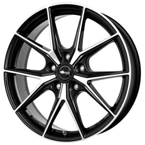 Janta aliaj Brock B40 8.0x19" 5x100 ET39 SGVP - Schwarz Front-Poliert