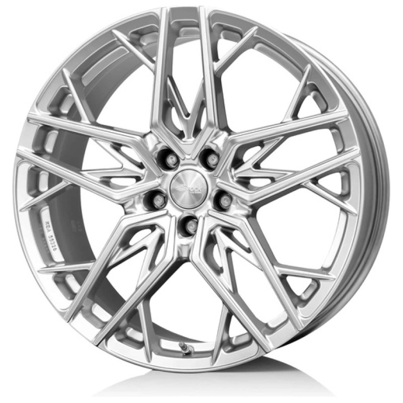 Janta aliaj Brock B44 8.5x19" 5x108 ET42 HS - hyper-silber lackiert