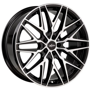 Janta aliaj Oxigin 25 Oxcross 8.5x19" 5x108 ET45 BFP - black full polish