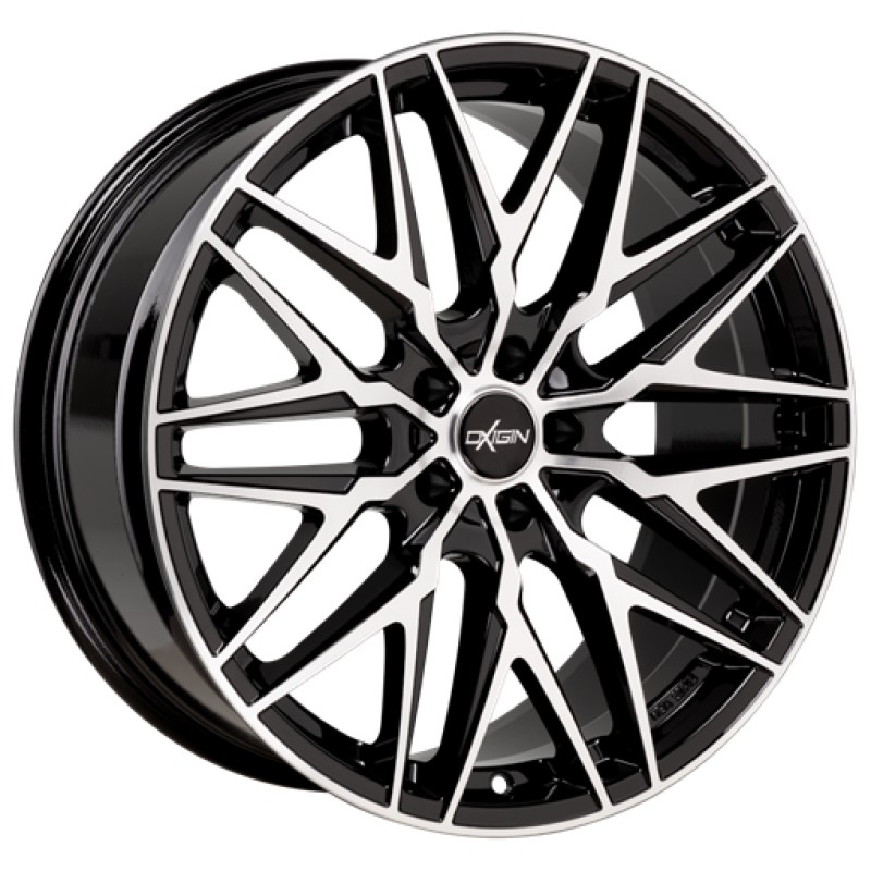 Janta aliaj Oxigin 25 Oxcross 8.5x19" 5x108 ET45 BFP - black full polish