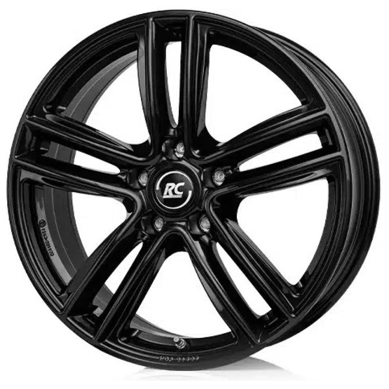 Janta aliaj RC-DESIGN RC27 7.0x19" 5x108 ET41 SG - Schwarz Lackiert