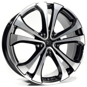 Janta aliaj RC-DESIGN RC17 8.0x19" 5x110 ET35 SGVP - Schwarz Front-Poliert