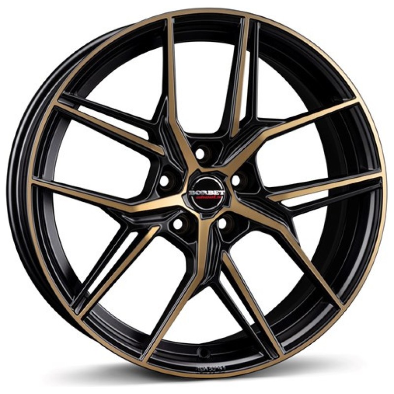 Janta aliaj Borbet QX 8.0x19" 5x112 ET40 BBM - black bronze matt