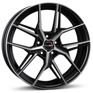 Janta aliaj Borbet QX 8.0x19" 5x112 ET49 BPM - black polished matt