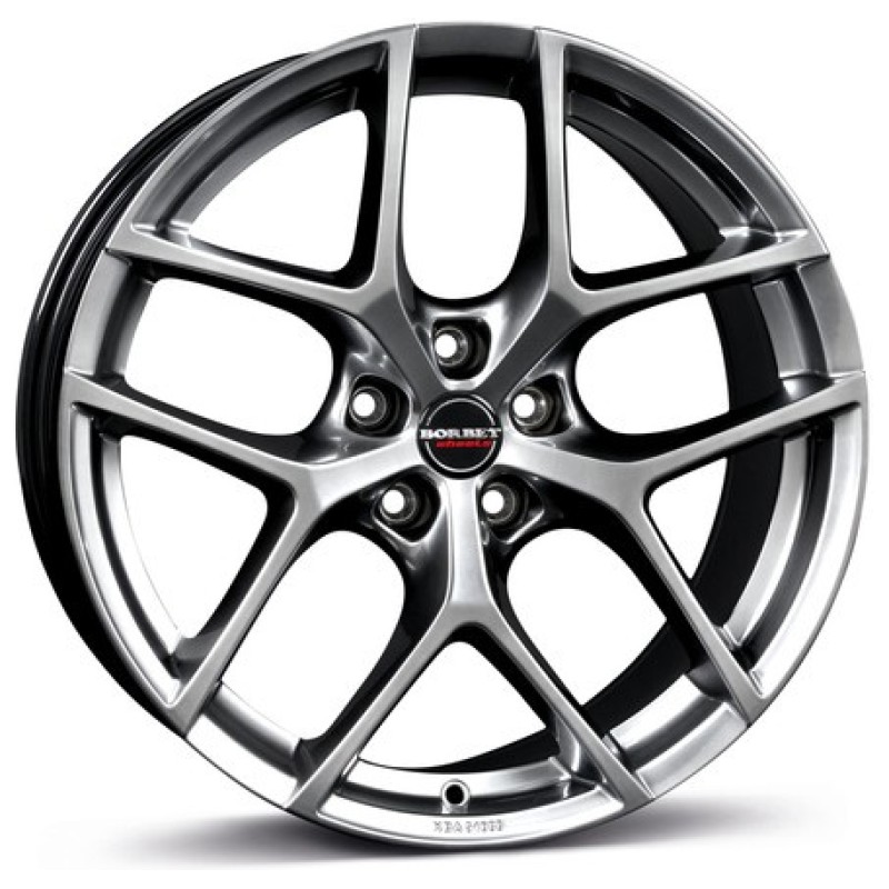 Janta aliaj Borbet Y 8.0x19" 5x112 ET50 HS - Hyper silver