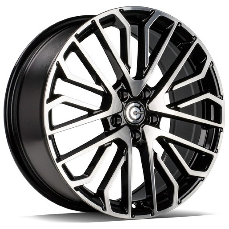 Janta aliaj Carbonado Brilliant 8.0x19" 5x112 ET45 BFP - Black Front Polished