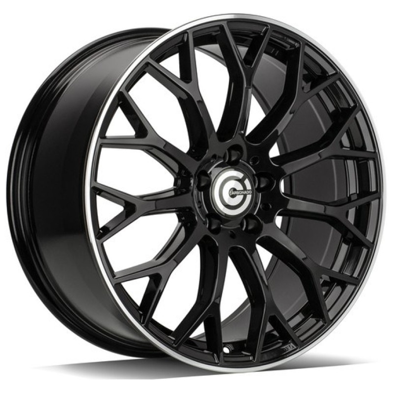 Janta aliaj Carbonado Expert 9.0x19" 5x112 ET45 BGLP - Black Glossy Lip Polished