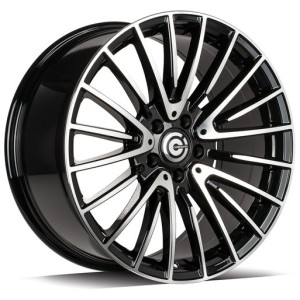 Janta aliaj Carbonado Inex 8.5x19" 5x112 ET35 BFP - Black Front Polished