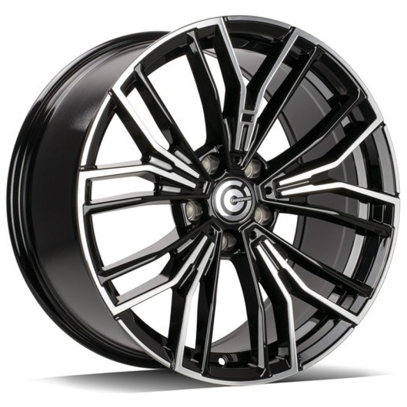 Janta aliaj Carbonado Yankee 8.0x19" 5x112 ET28 BFP - Black Front Polished
