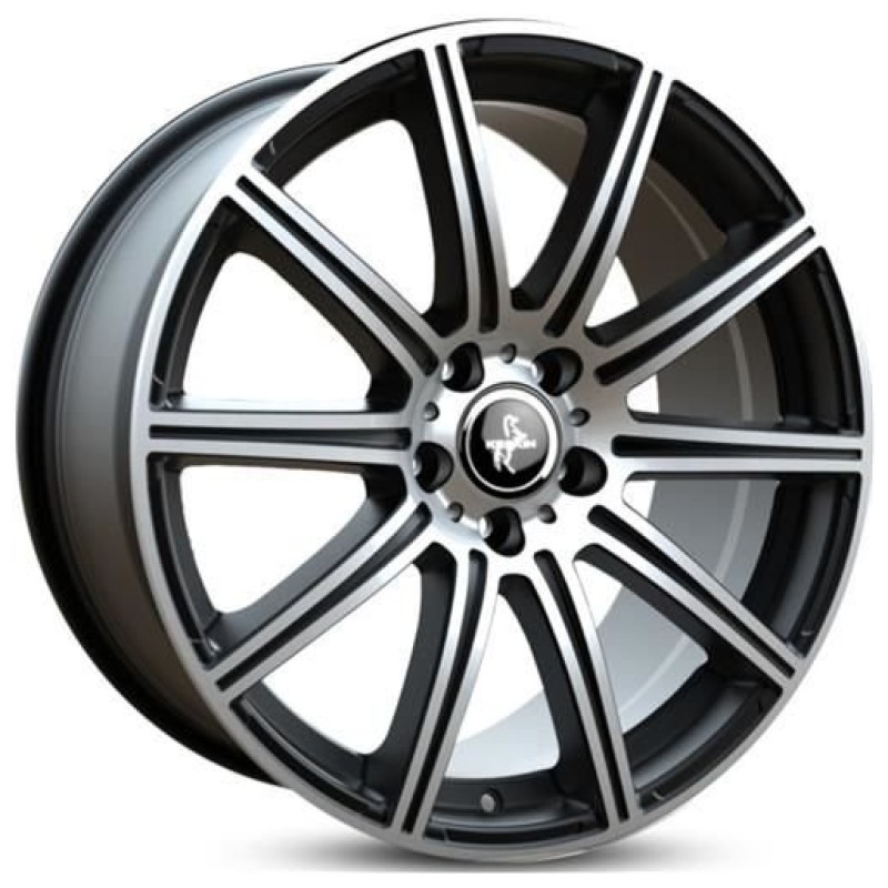 Janta aliaj Keskin Tuning KT16 8.5x19" 5x112 ET45 BFP - Black Front Polish