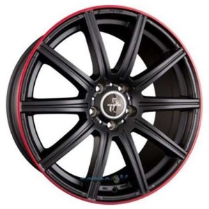 Janta aliaj Keskin Tuning KT16 9.5x19" 5x112 ET45 MBLR - Matt Black Lip Red